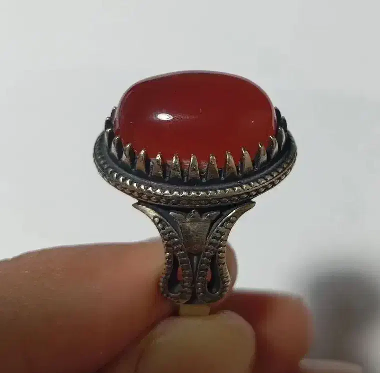 انگشتر عقیق سرخ آبدار - خاص، جذاب و پُر انرژی|جواهرات|بندرعباس, |دیوار