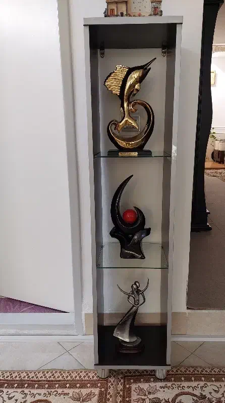 بوفه دکوری|کتابخانه، شلف، قفسه‌های دیواری|نیشابور, پاستور|دیوار