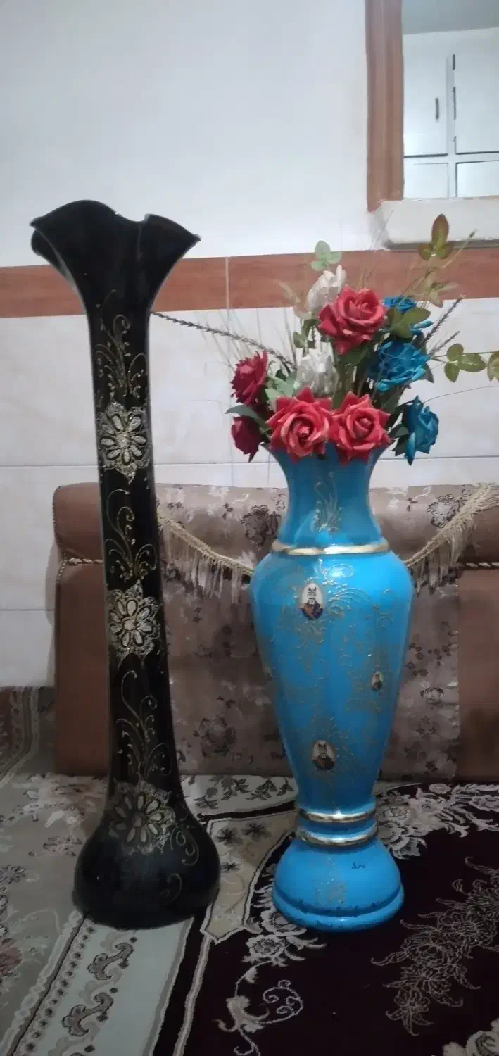 دوتا گلدان|گل مصنوعی|ورامین, ورامین|دیوار