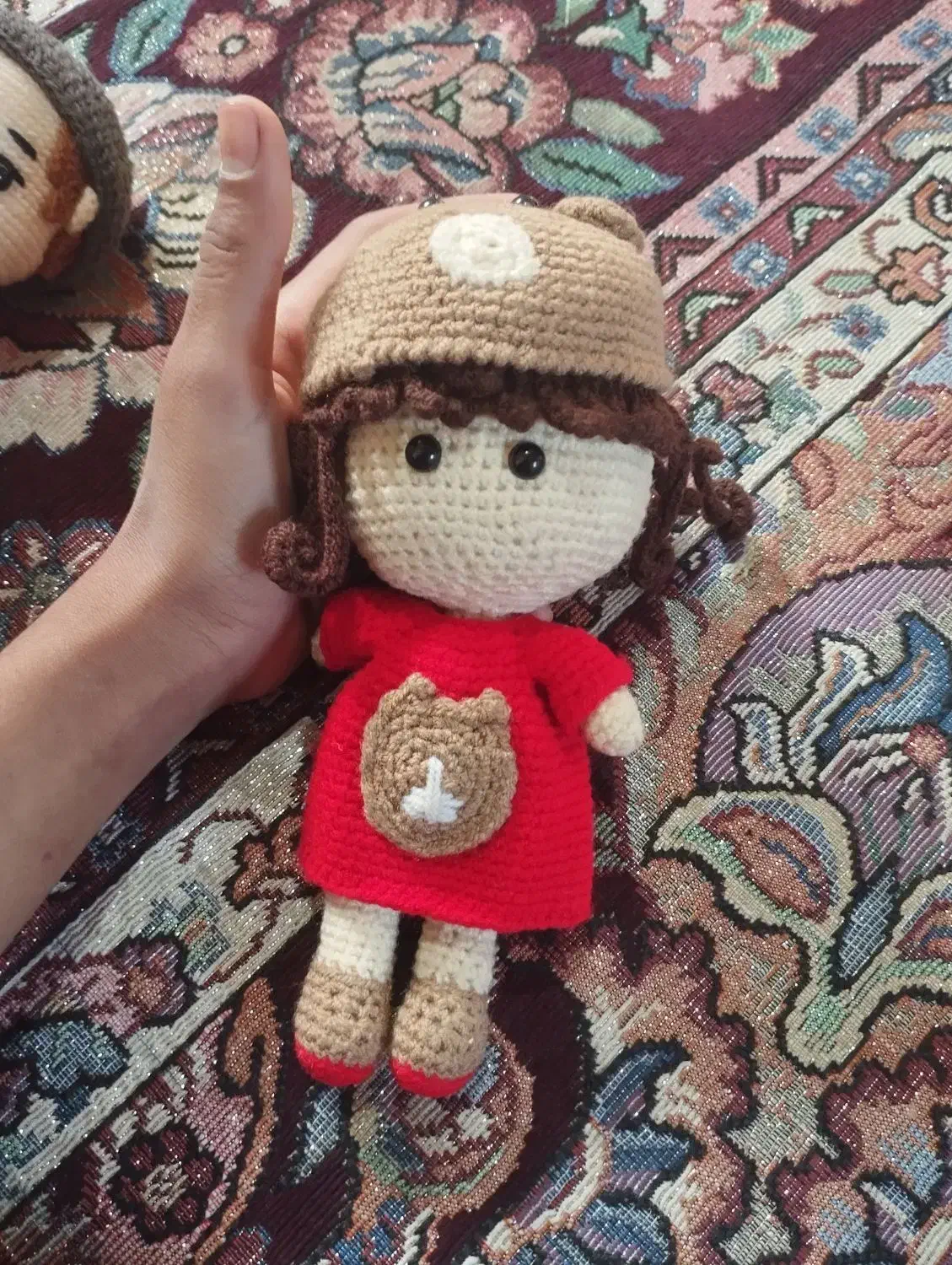 عروسک بافی سوگند|صنایع دستی و سایر لوازم تزئینی|گنبد کاووس, |دیوار