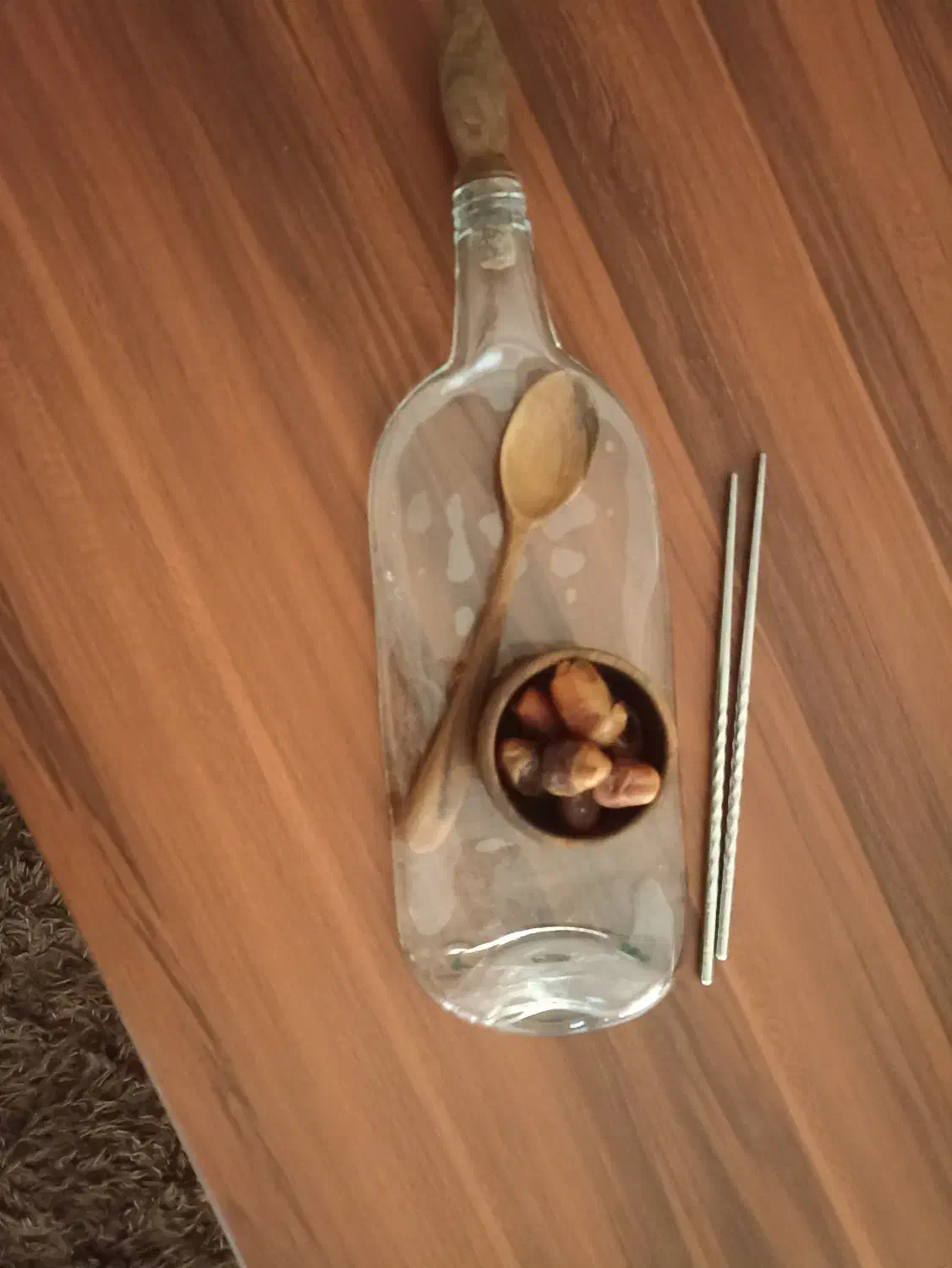 بطری تزئینی یا ظرف سرو غذا|ظروف سرو و پذیرایی|هشتگرد, شهرک المهدی|دیوار