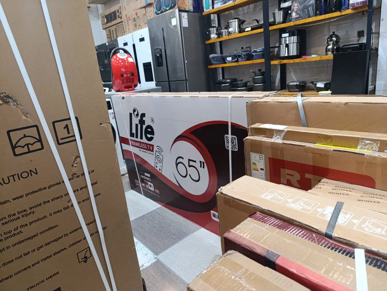 ۶۵ اینچ لایف اقساط 24ماهه|تلویزیون و پروژکتور|خرمآباد, |دیوار