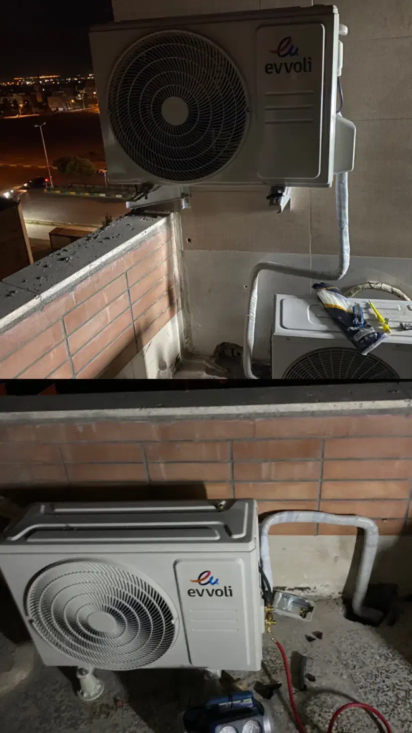 نصب تعمیرات انواع کولر گازی احرای لوله کشی مسی|خدمات پیشه و مهارت|مبارکه, |دیوار