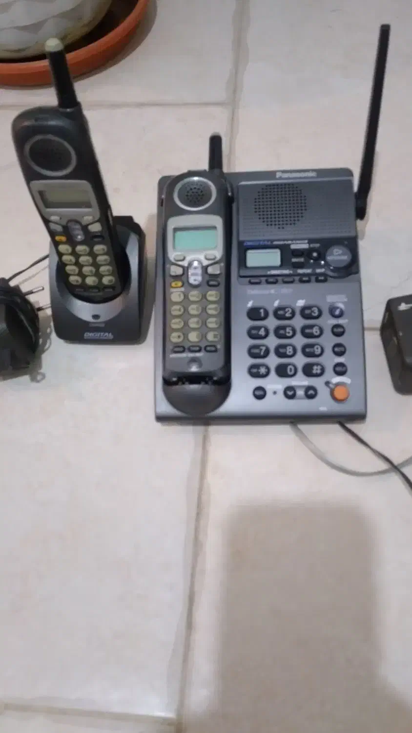 تلفن رومیزی پانا سونیک دو گوشی|تلفن رومیزی|بومهن, |دیوار