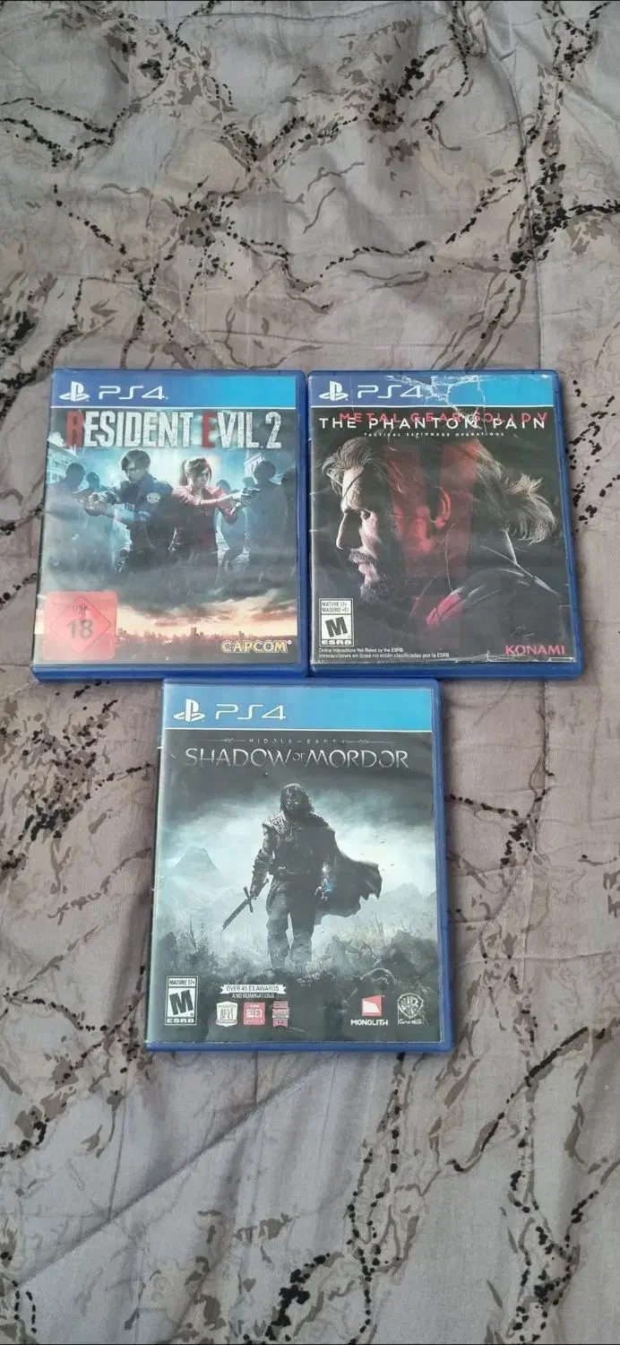 بازی اویل ۲،متال گیر۵،شادوف موردور|کنسول، بازی ویدئویی و آنلاین|ری, فیروزآبادی|دیوار