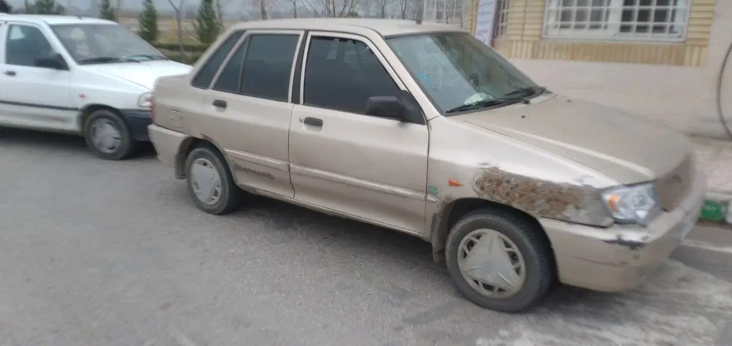 پراید ۱۳۲ بی رنگ مدل ۸۷ نیاز ب رنگ داره|خودرو سواری و وانت|گرگان, |دیوار