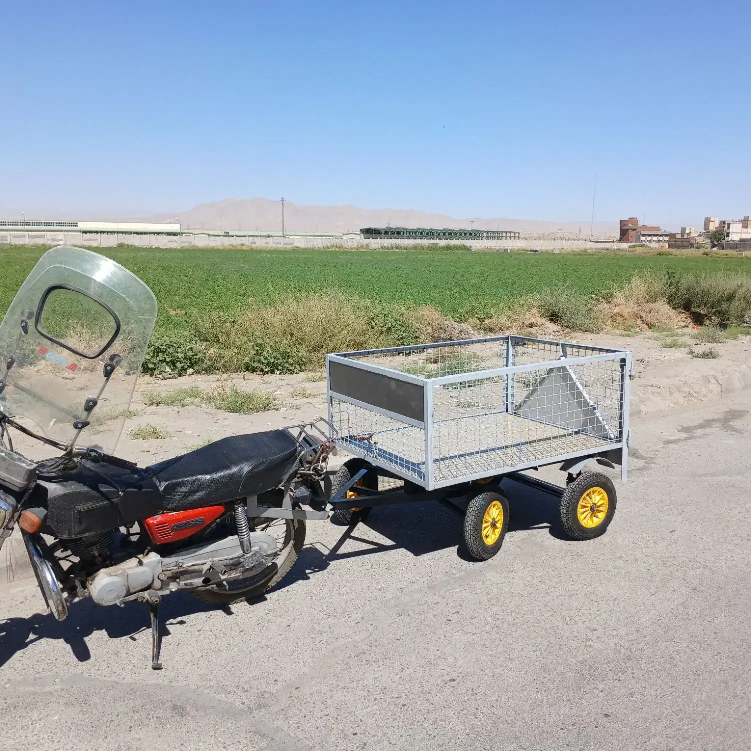 گاری وانت موتوری فلافلی سیار هندا بودی  تریلی سبک|ماشینآلات صنعتی|بندر ماهشهر, |دیوار