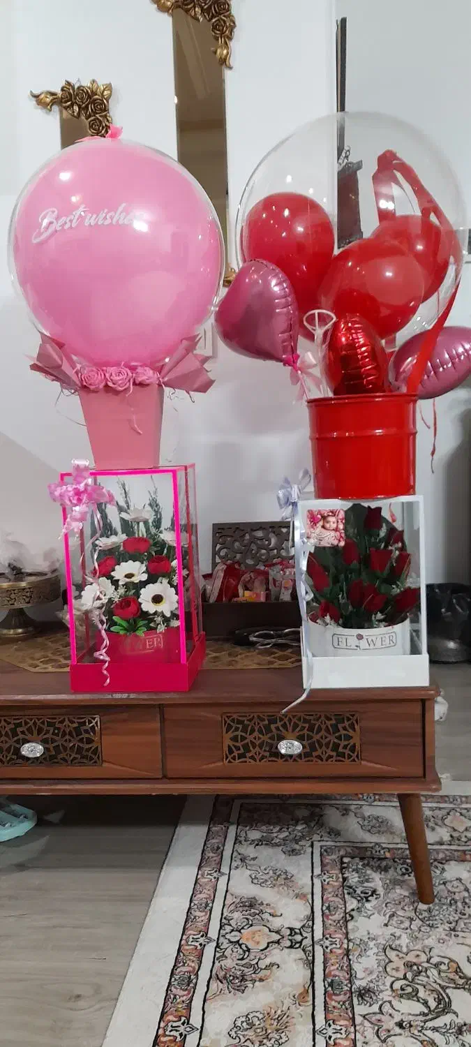 باکس گل و بادکنک|گل مصنوعی|تهران, فدک|دیوار