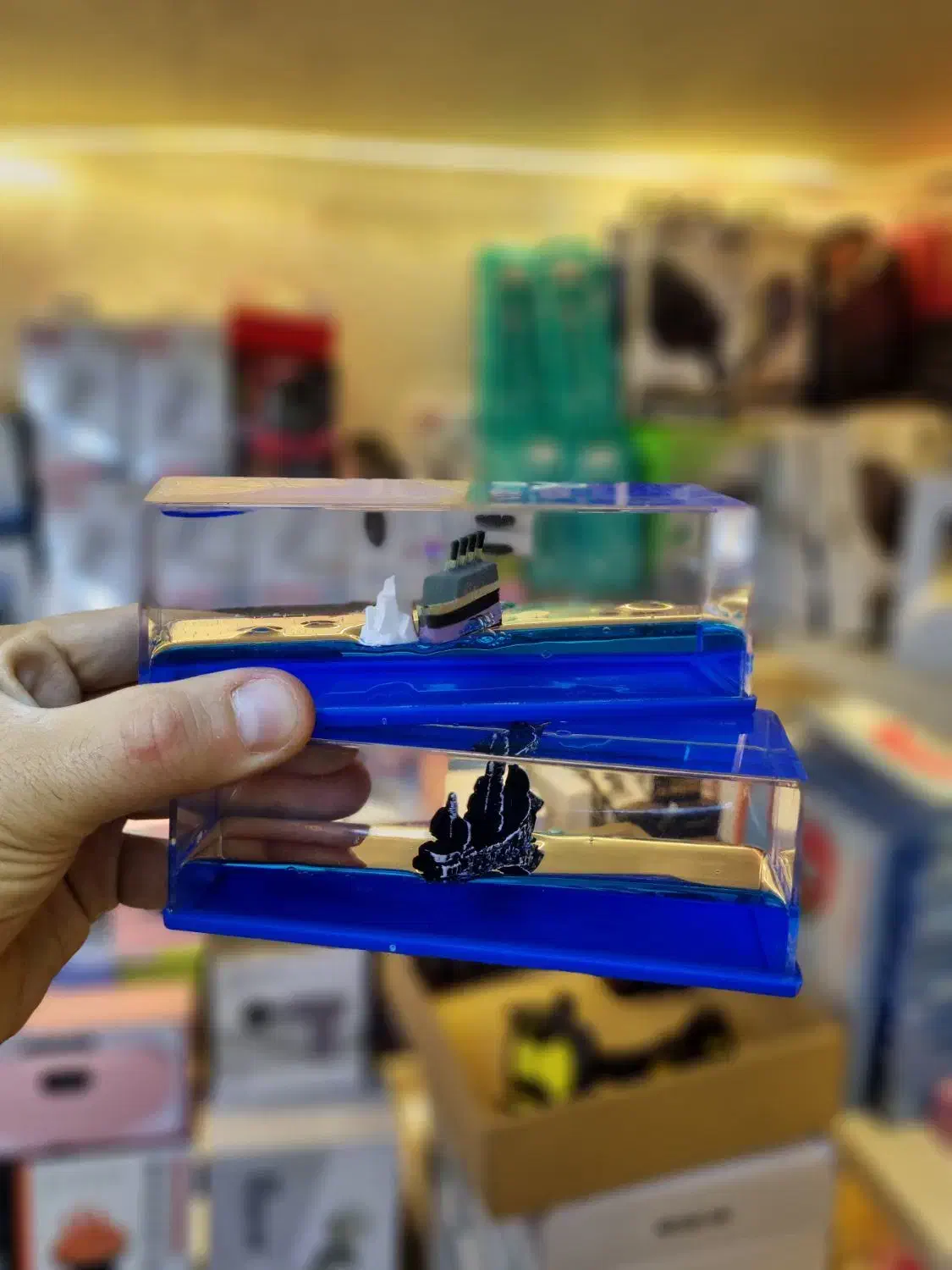 پخش کشتی معلق دکوری آکواریوم|مجسمه، تندیس، ماکت|تبریز, |دیوار