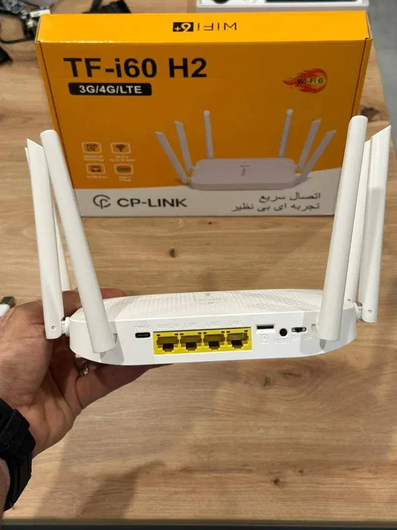 مودم شش آنتن فورجی آنلاک مدل TF-I60 H2|مودم و تجهیزات شبکه|بوشهر, |دیوار