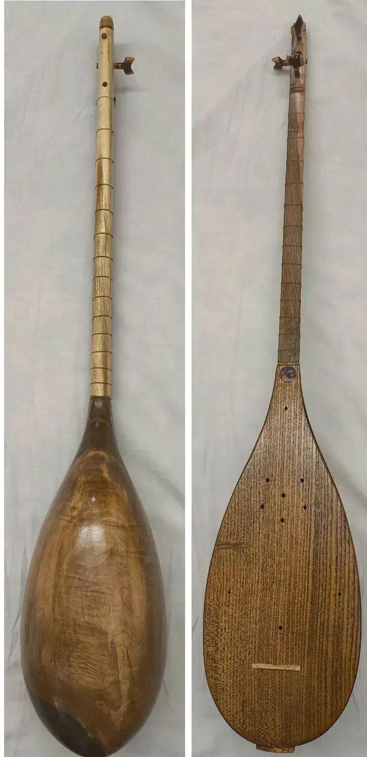 تنبور کاسه ای سه مهر کلکسیونی|سازهای سنتی|قدس, شهر‌قدس|دیوار