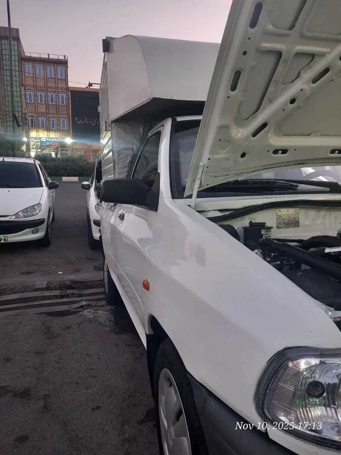 پراید وانت402 با لاینر و باربند مسقف|خودرو سواری و وانت|قم, ولیعصر|دیوار