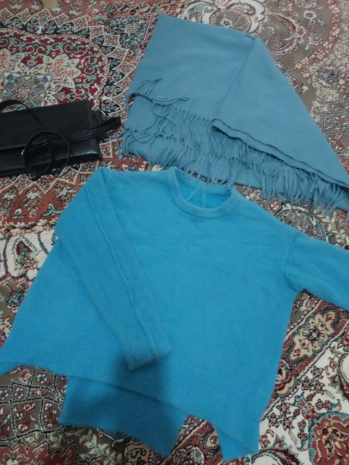 لباس شال بافت بلوز|لباس|خرم‌آباد, |دیوار