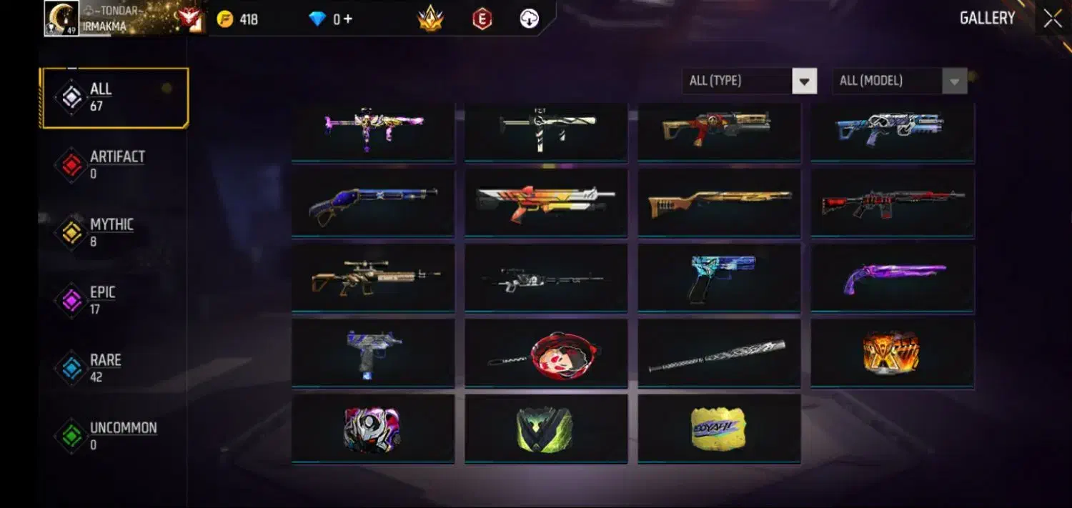 اکانت فری فایر خوب|کنسول، بازی ویدئویی و آنلاین|خرمآباد, |دیوار