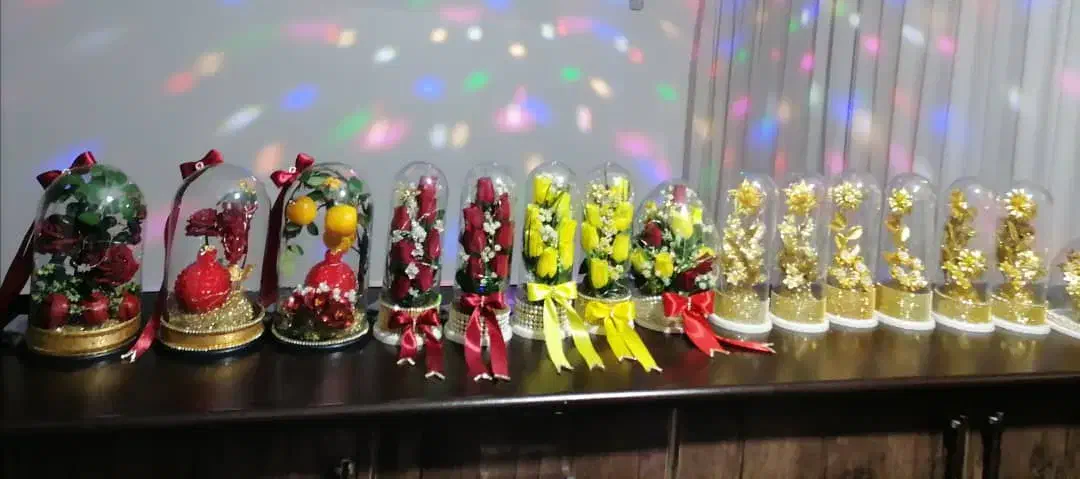 گل خا کریستالی مخصوص شب یلدا|گل مصنوعی|گلستان (تهران), |دیوار