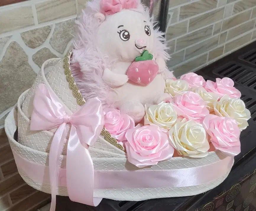 باکس گل نوزادی جاودانه|گل مصنوعی|قم, باجک یک|دیوار