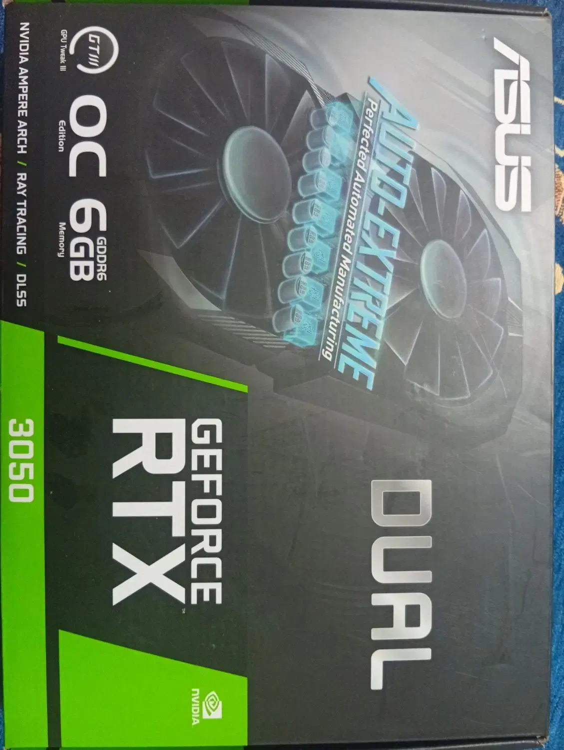 asus rtx 3050 6gb oc|قطعات و لوازم جانبی رایانه|ری, سیزده آبان|دیوار