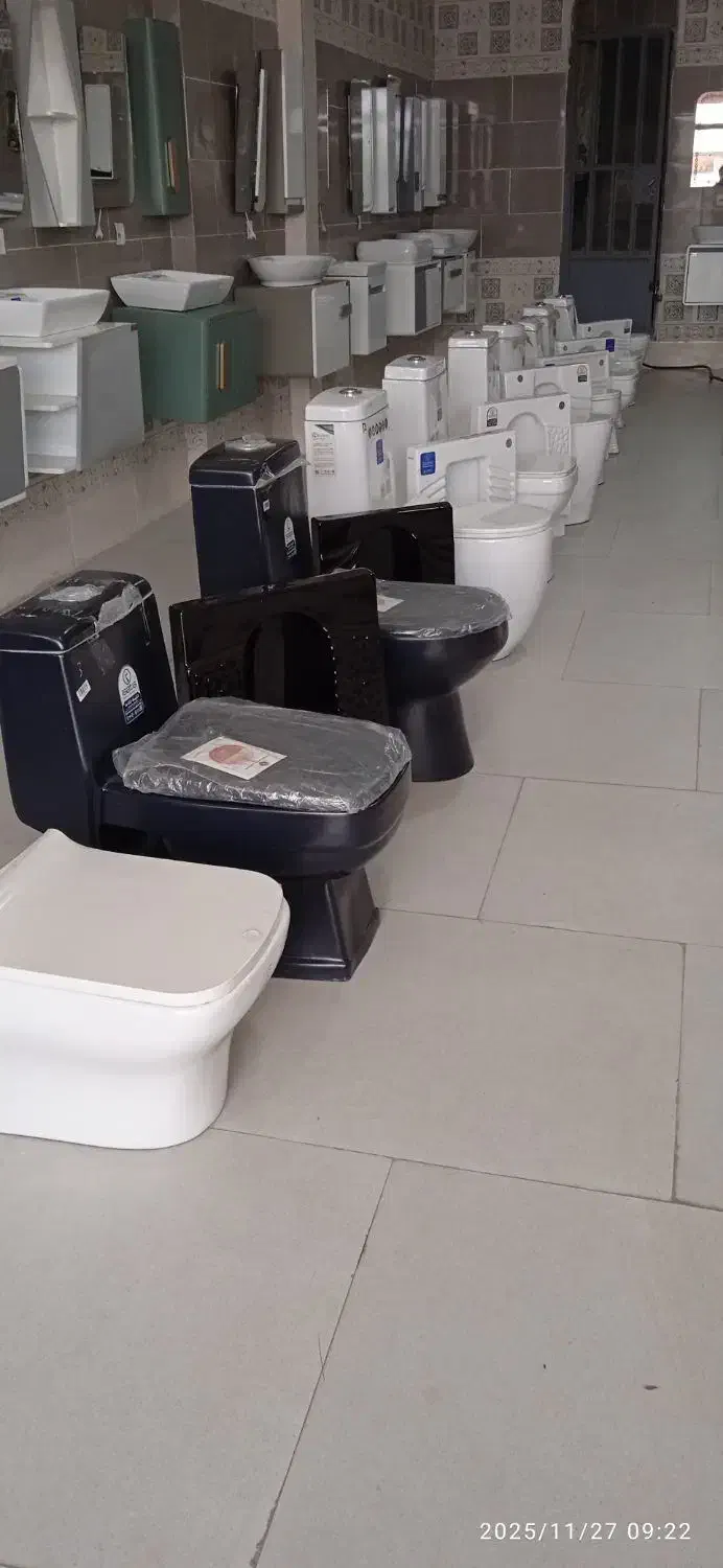 انواع توالت فرنگی ایساتیس|لوازم سرویس بهداشتی|بروجرد, |دیوار