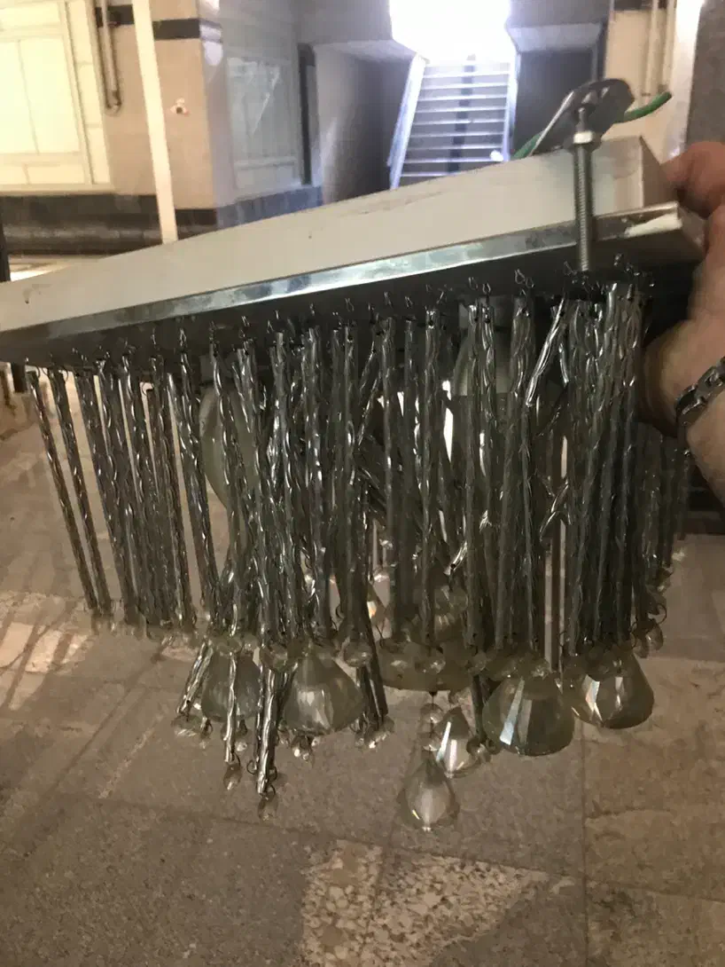 لوسترفانتزی|لوستر و چراغ آویز|اسلامشهر, شاطره|دیوار