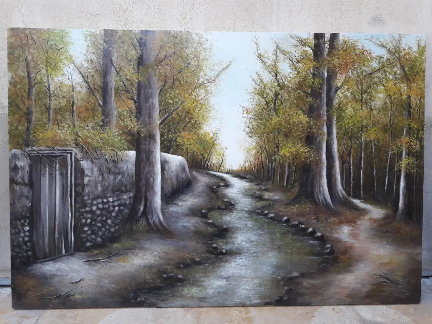 تابلو های نقاشی رنگ روغن پاییز|تابلو، نقاشی، عکس|کازرون, |دیوار