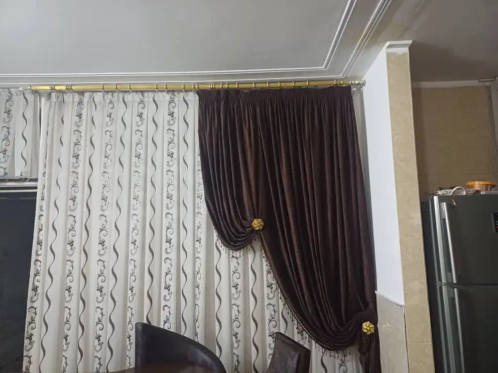 پرده تمی|پرده، رانر، رومیزی|قم, چهار امامزاده|دیوار