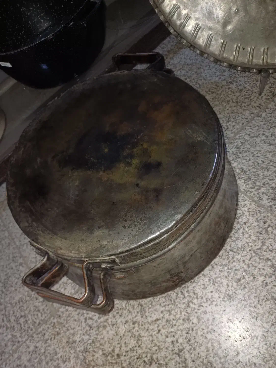 دیگ مسی ۲۰نفره|ظروف پختوپز|چناران, |دیوار