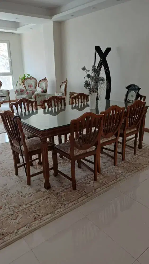میز ناهار خوری ۸ نفره|میز و صندلی غذاخوری|رودهن, |دیوار