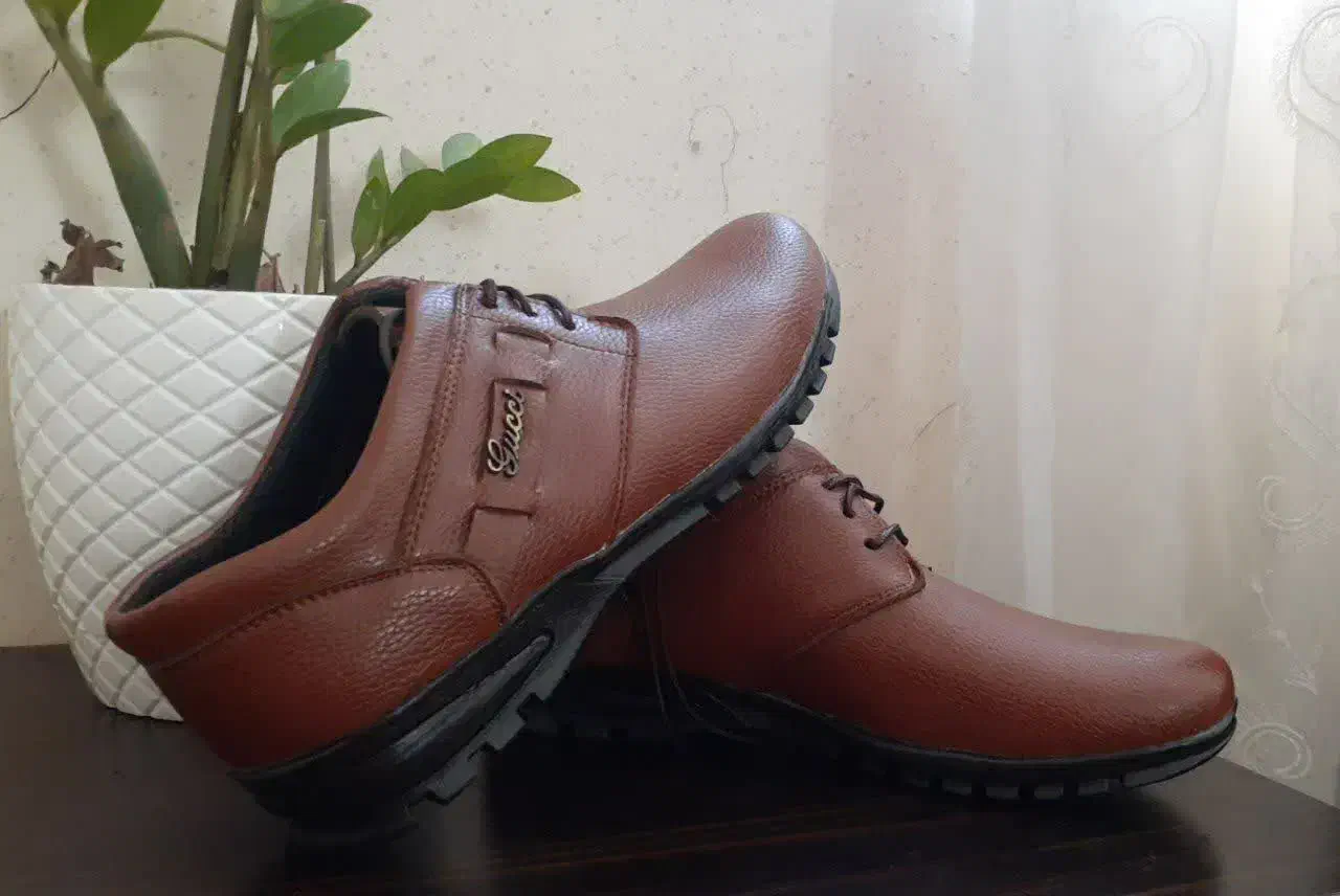 کفش چرم مردانه|کیف، کفش، کمربند|ساری, |دیوار