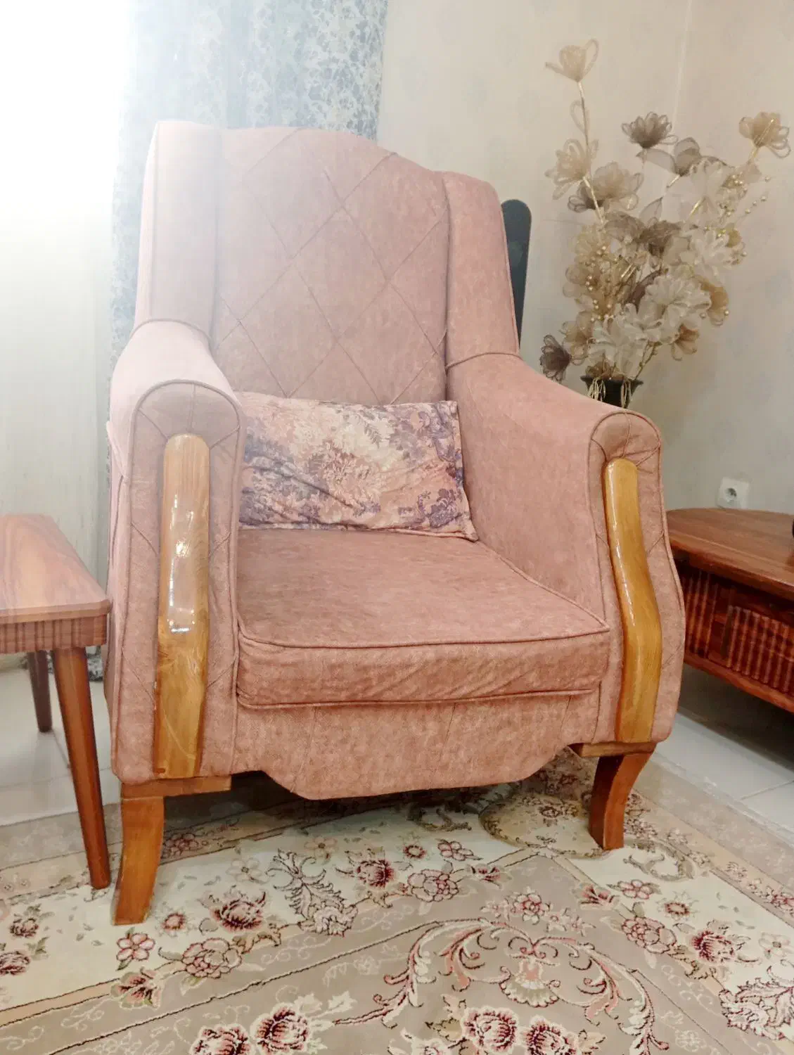 مبل راحتی|مبلمان خانگی و میز عسلی|تهران, خاک سفید|دیوار