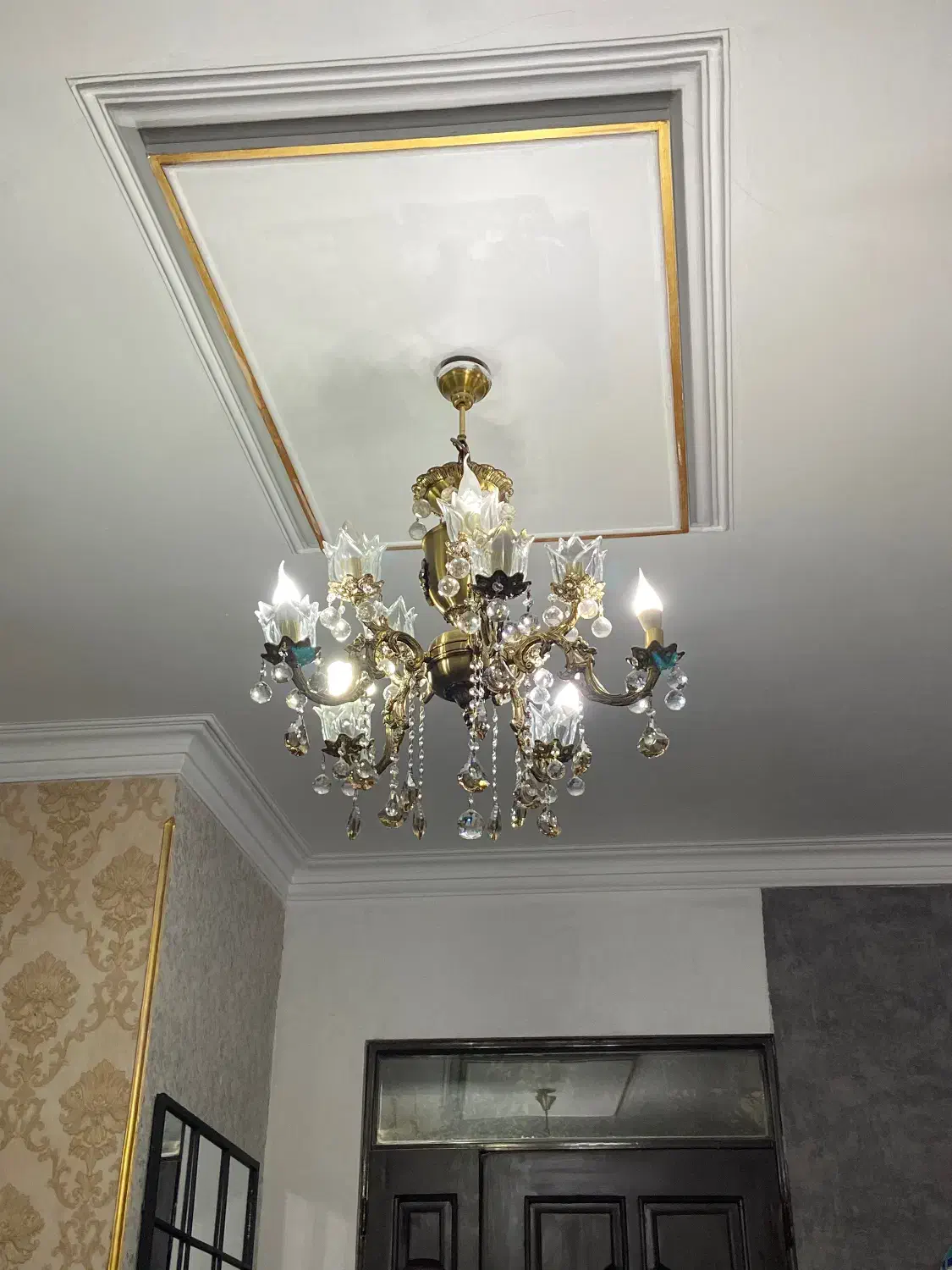 لوستر برنز|لوستر و چراغ آویز|تهران, تهرانسر مرکزی|دیوار