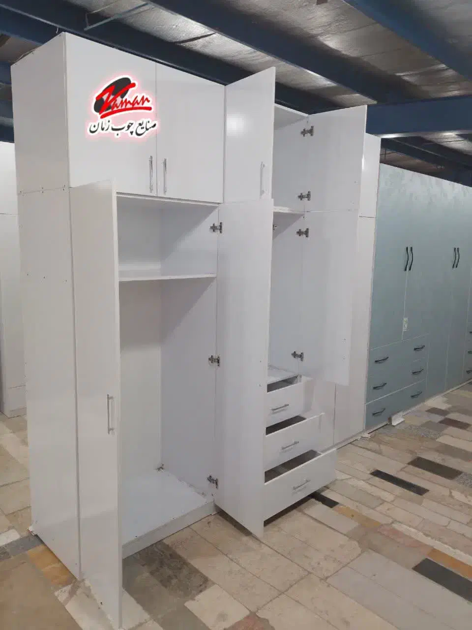 کمد دیواری آماده ۳ کشو مدل رکسا کد۱۶۸|جاکفشی، کمد، دراور|تهران, تجریش|دیوار