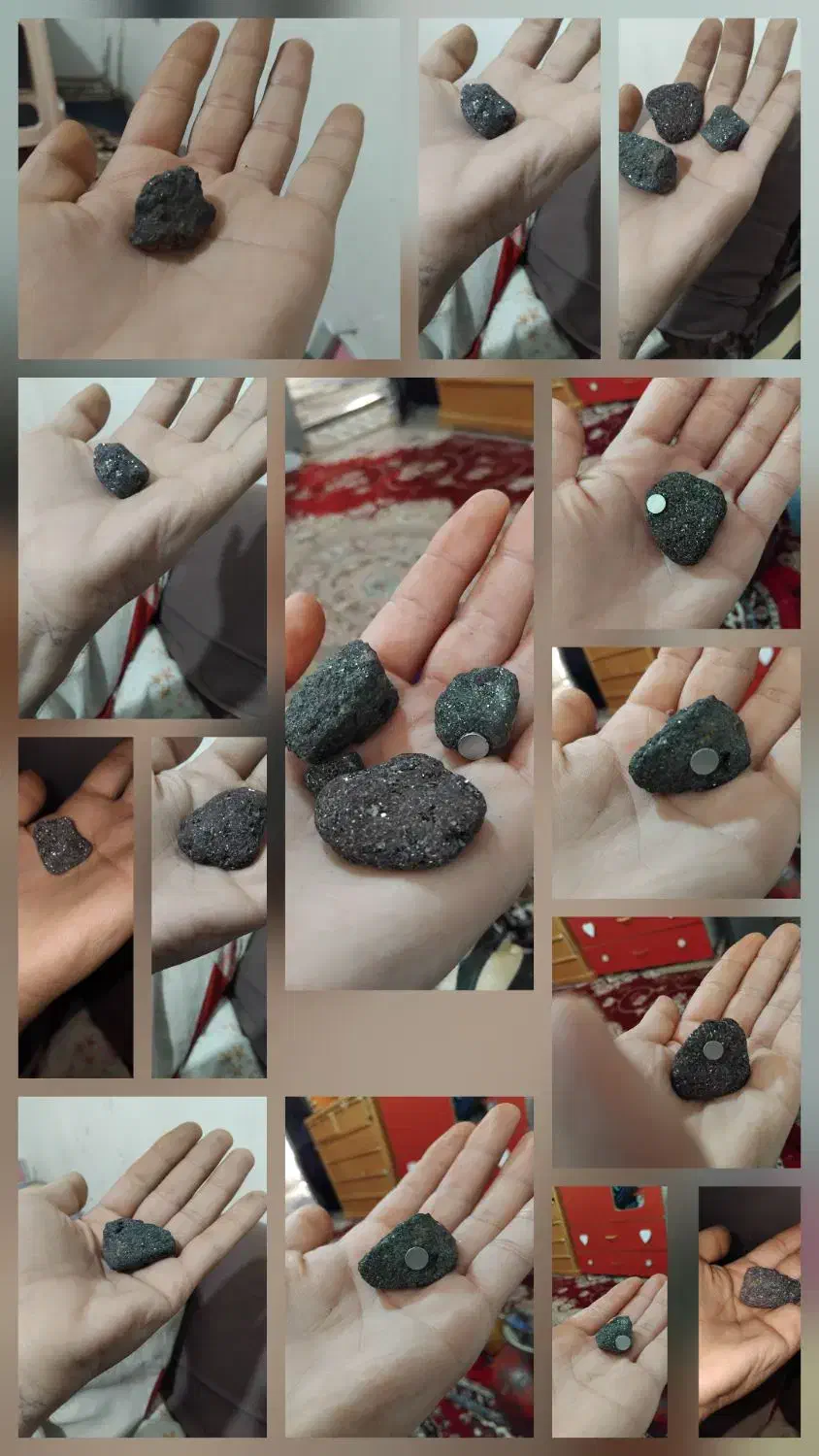 تعدادی سنگ ، شهاب سنگ، سنگ الماس و|جواهرات|تهران, انبار نفت|دیوار