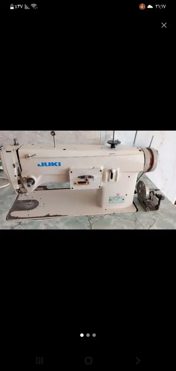 چرخ گلدوزی ژوکی391 اصل ژاپن|چرخ خیاطی و ریسندگی|مریوان, |دیوار