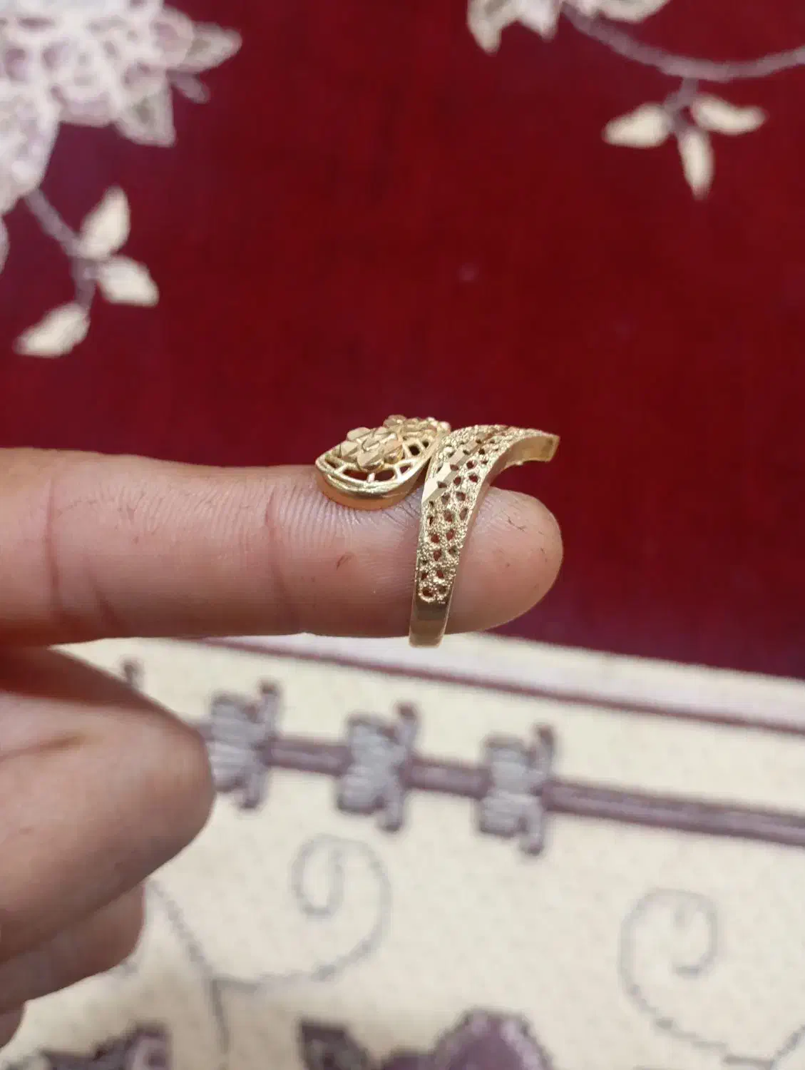 انگشتر طلا بفروش می‌رسد|جواهرات|نرماشیر, |دیوار