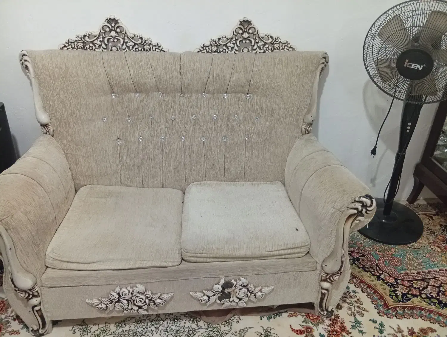 مبل نیمه سلطنتی|مبلمان خانگی و میز عسلی|مشهد, خلق آباد سفلی|دیوار