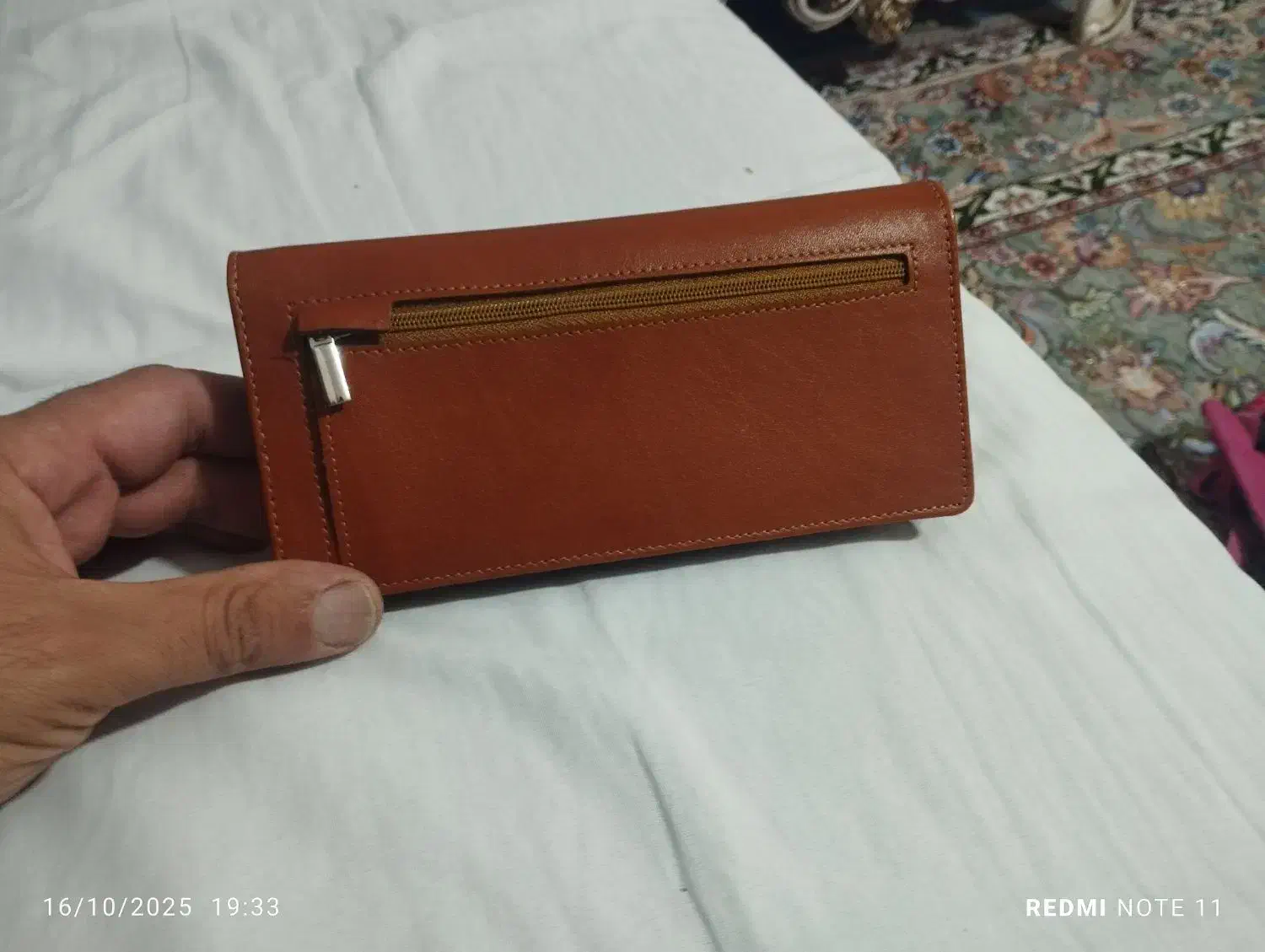 کیف پول چرم دستی|کیف، کفش، کمربند|قرچک, میرزائی شمالی|دیوار