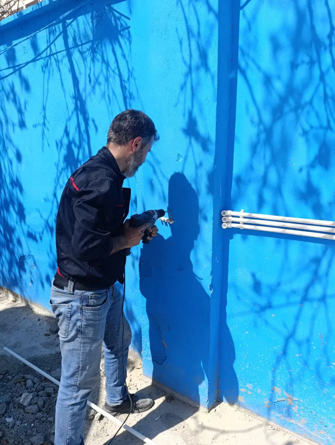 تاسیسات لوله کشی آب.برقکاری.لوله کشی گاز|خدمات پیشه و مهارت|اندیشه, اندیشه فاز ۱|دیوار