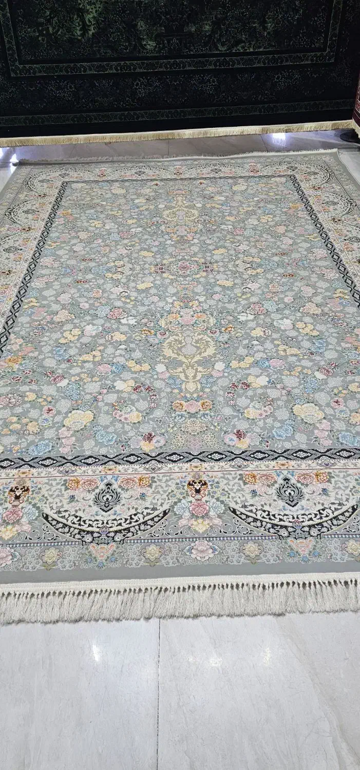 3تخته9متری1200شانه3600تراکم گل برجسته اصل|فرش|سقز, |دیوار