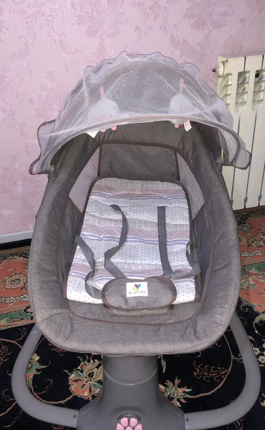 گهواره برقی نوزاد ماستلا|تخت و سرویس خواب|پرند, فاز ۰|دیوار