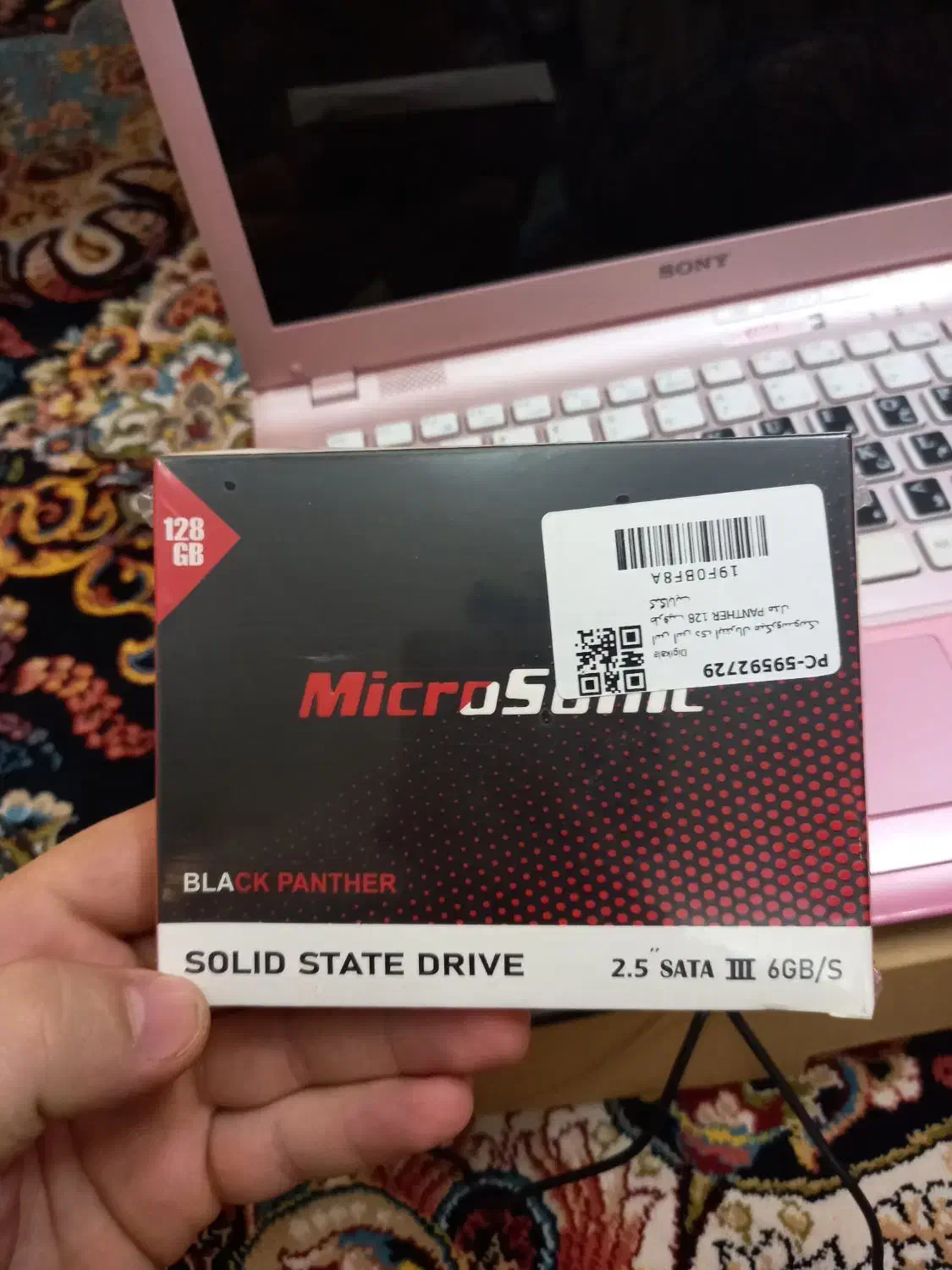 اس اس دی مایکروسونیک 128GB نو|قطعات و لوازم جانبی رایانه|اسلامشهر, مظفریه|دیوار