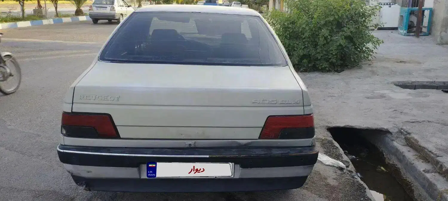 پژو 405نقره ای مدل89|خودرو سواری و وانت|فورگ, |دیوار