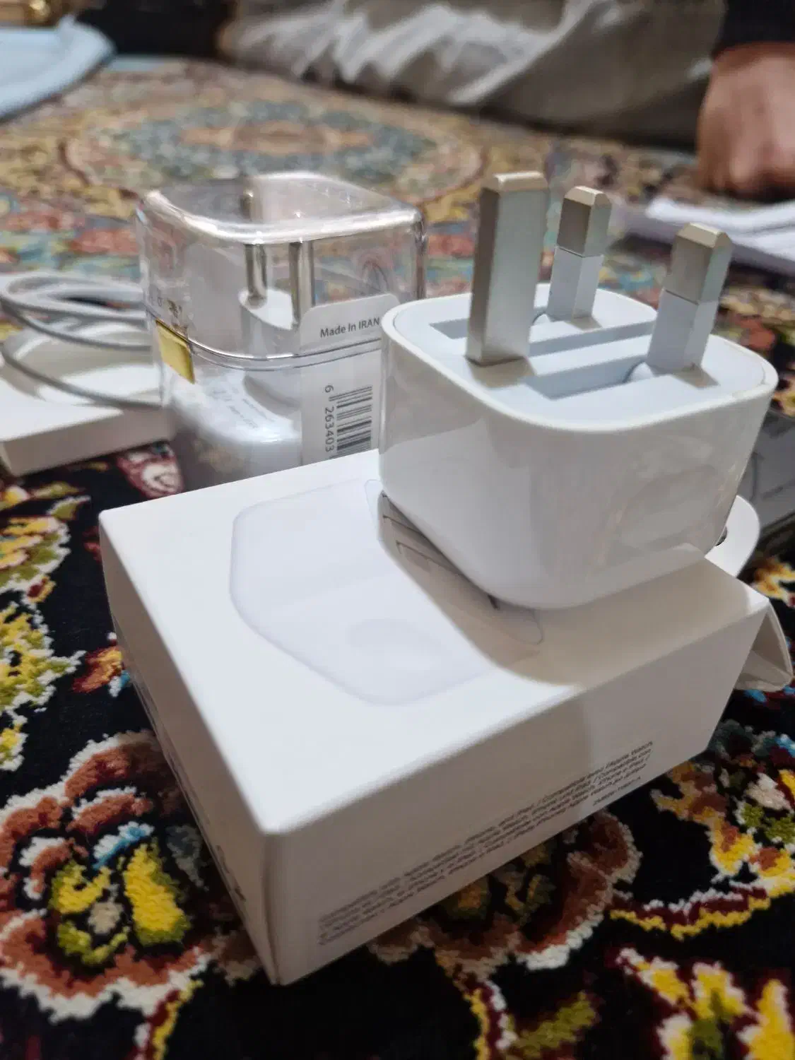 شارژر آیفون اصل با گارانتی نامحدود|لوازم جانبی موبایل و تبلت|اردبیل, |دیوار