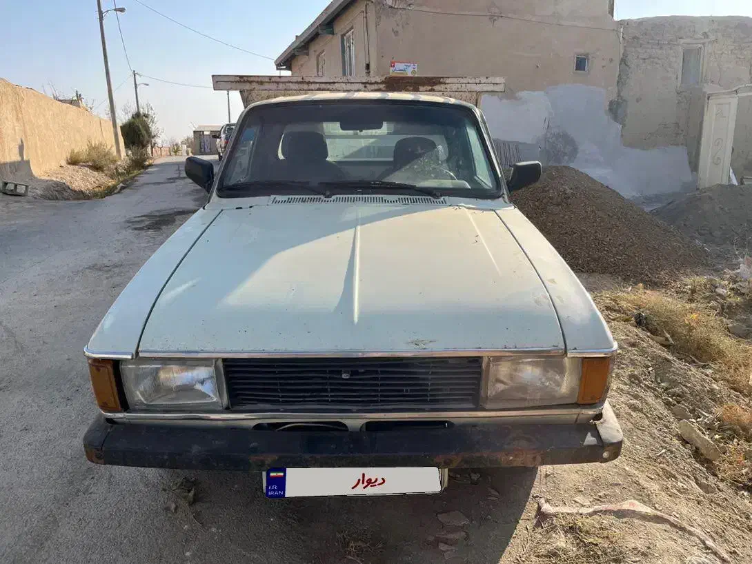 وانت مدل ۸۸ دوگانه سی ان جی بدون رنگ|خودرو سواری و وانت|گلپایگان, |دیوار