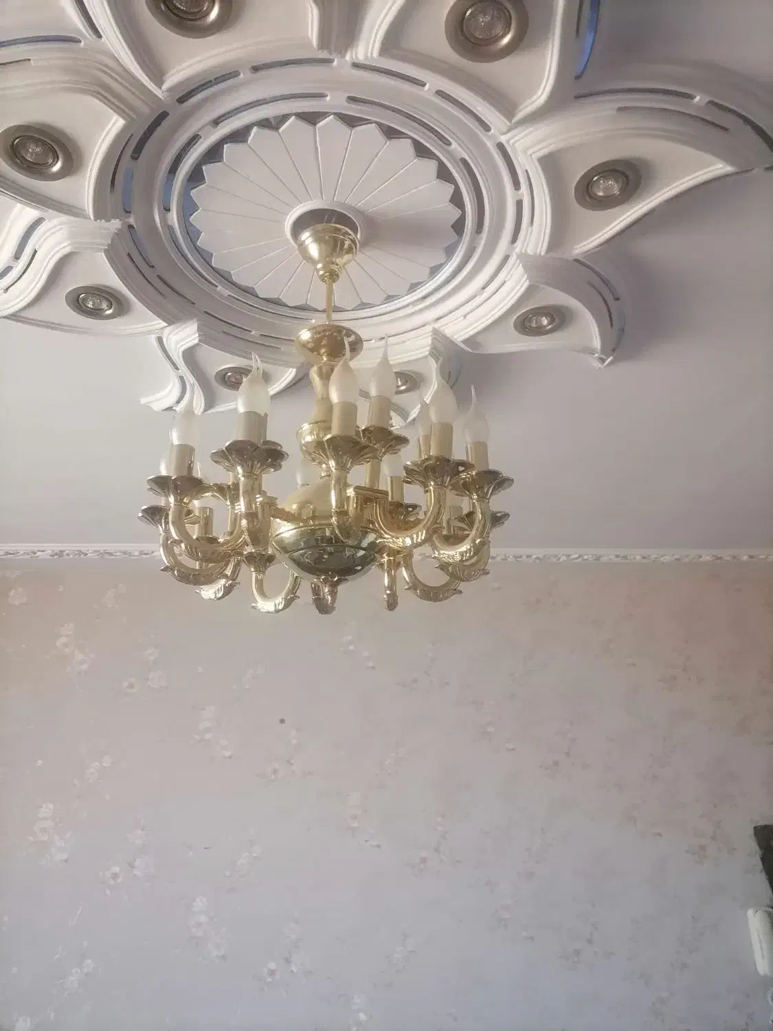 لوستر|لوستر و چراغ آویز|آباده, |دیوار