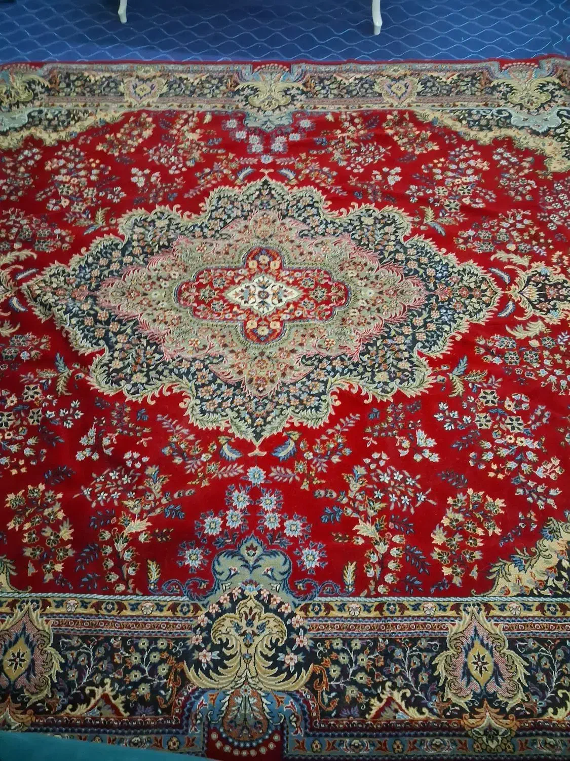 فرش|فرش|قم, دروازه چوبی|دیوار