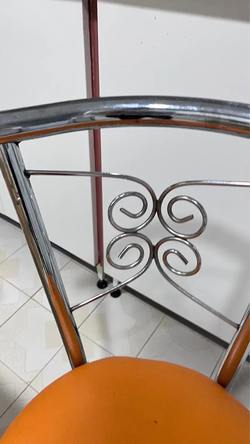 چهار عدد صندلی آشپز خانه استیل|میز و صندلی غذاخوری|کرمان, |دیوار