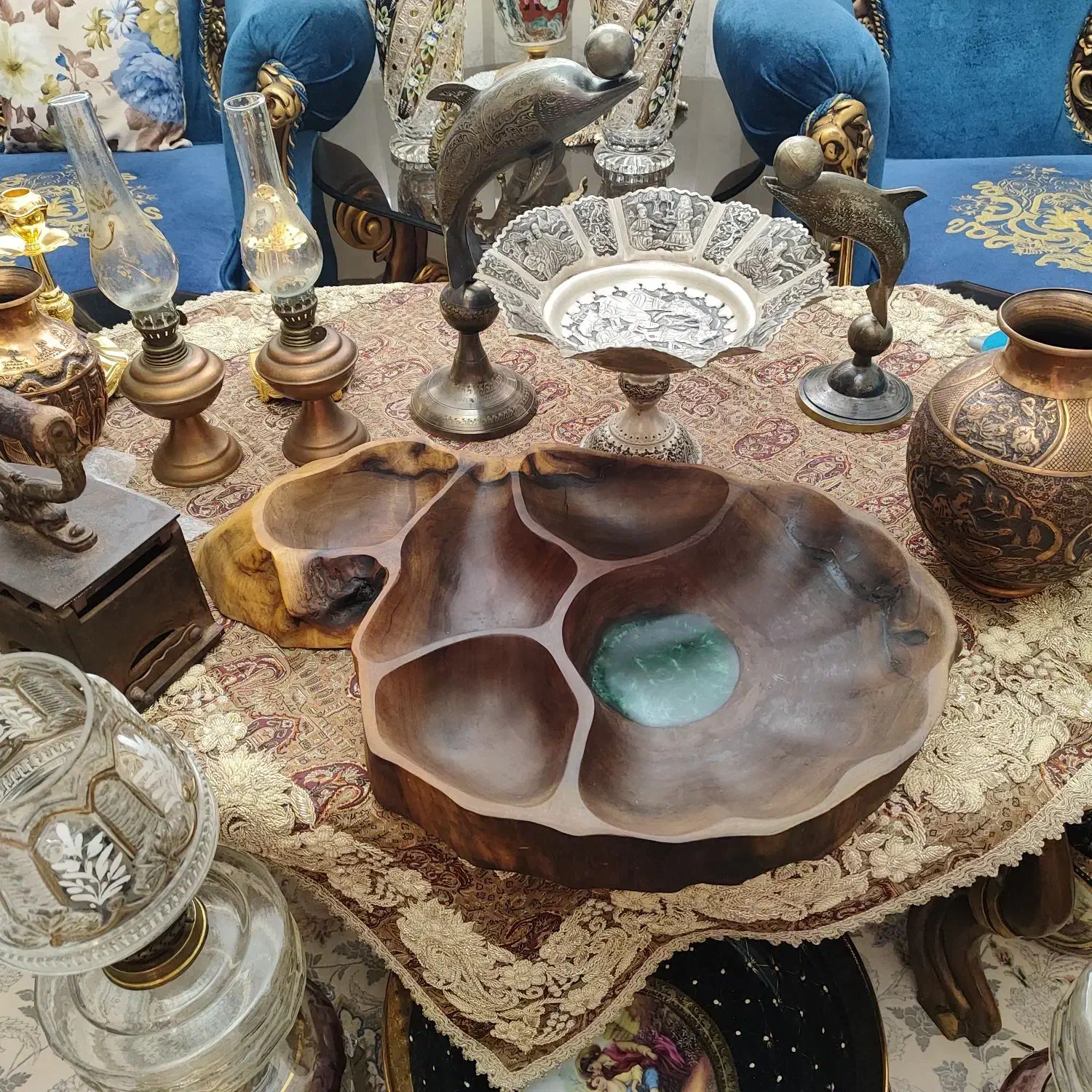 سرویس پذیرایی کریستال روتختی جاروبرقی قابلمه و...|ظروف سرو و پذیرایی|اصفهان, سعادت‌آباد|دیوار
