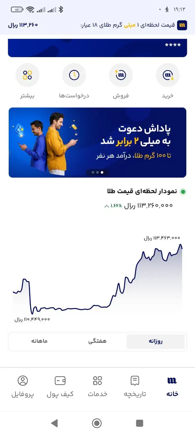 پنج سوت طلا هدیه بگیر|کارت هدیه و تخفیف|خرمآباد, |دیوار