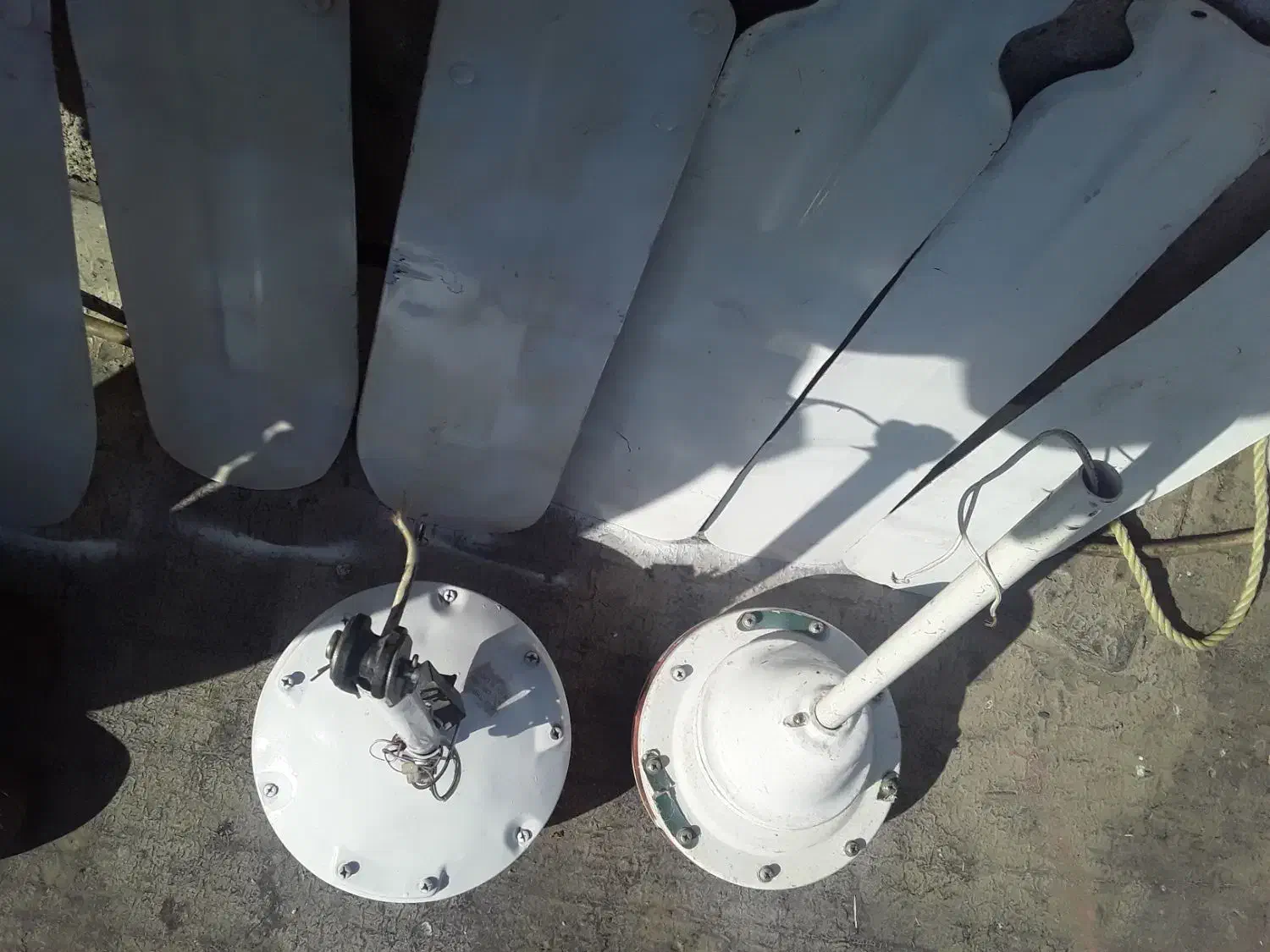 پنکه سقفی سالم|پنکه و تصفیه‌کنندهٔ هوا|همدان, |دیوار