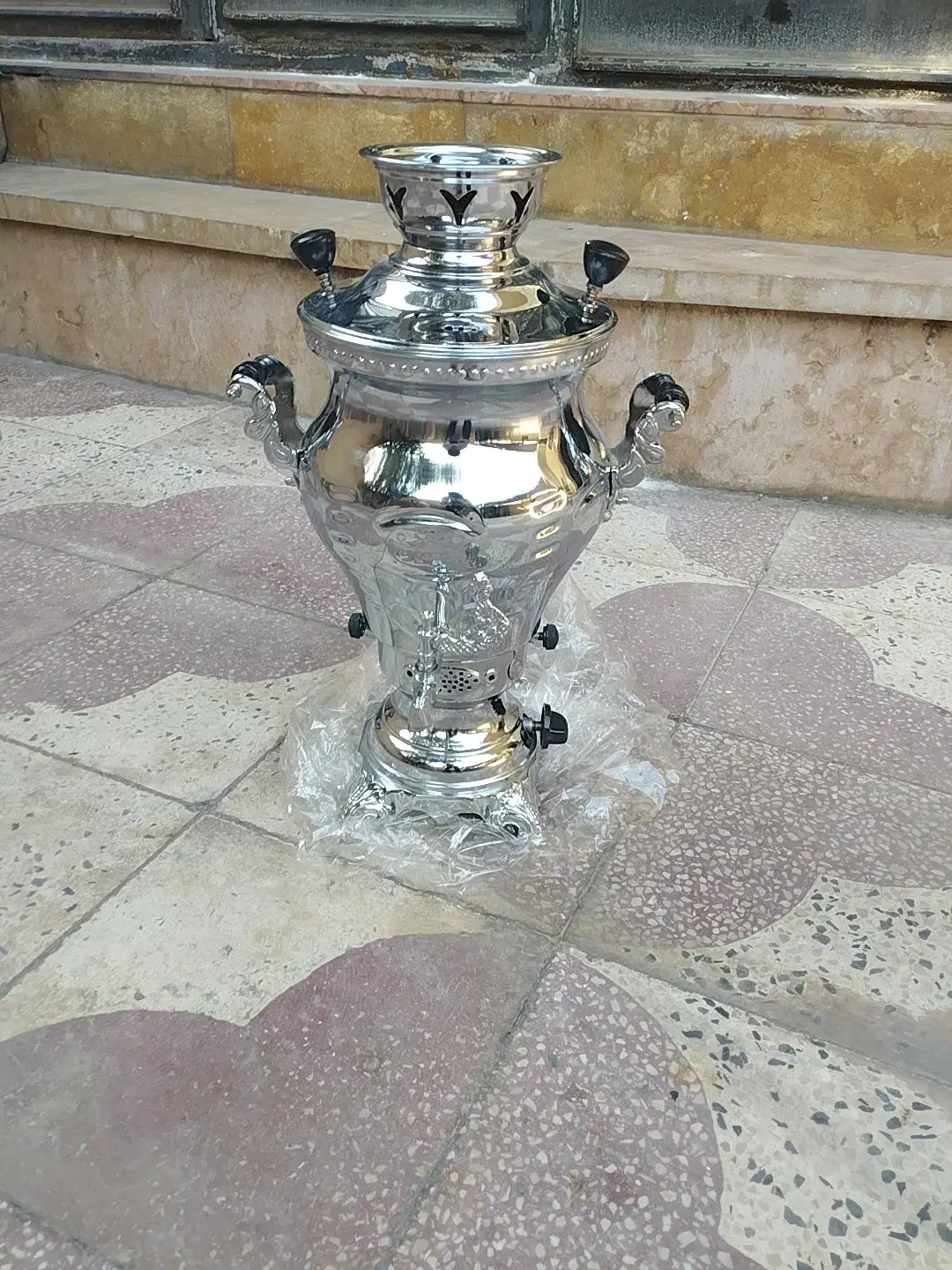 سماور تمام استیل گازی|سماور، چایساز، قهوهساز|دهدشت, |دیوار